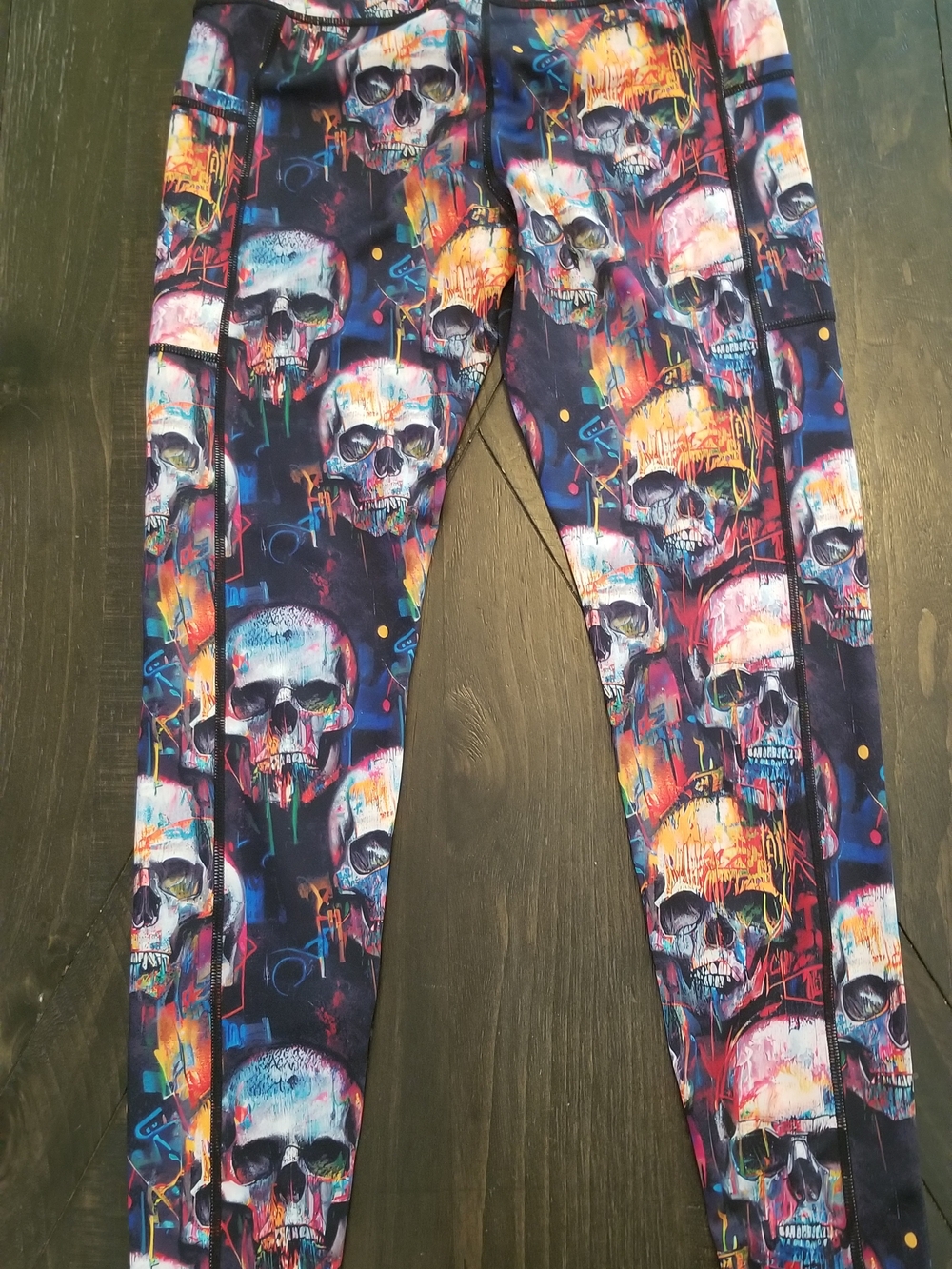 CVG "Death By Art" Full Length Leggings